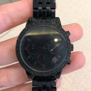 Micheal Kors Chronograph black watch